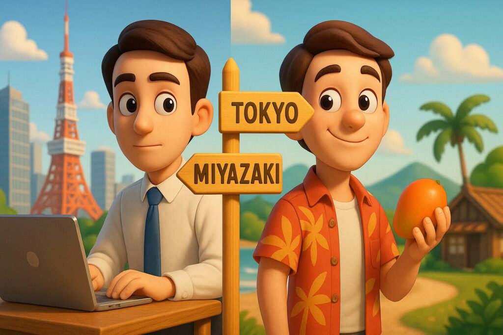 二地域居住って具体的にどんな生活？