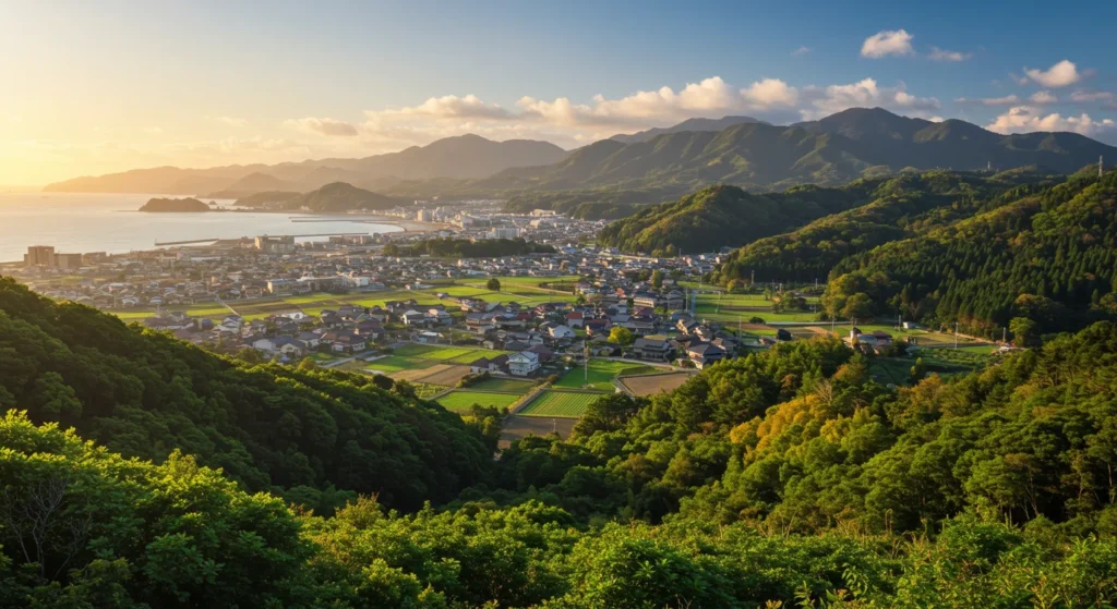 宮崎の美しい自然環境と穏やかな生活風景